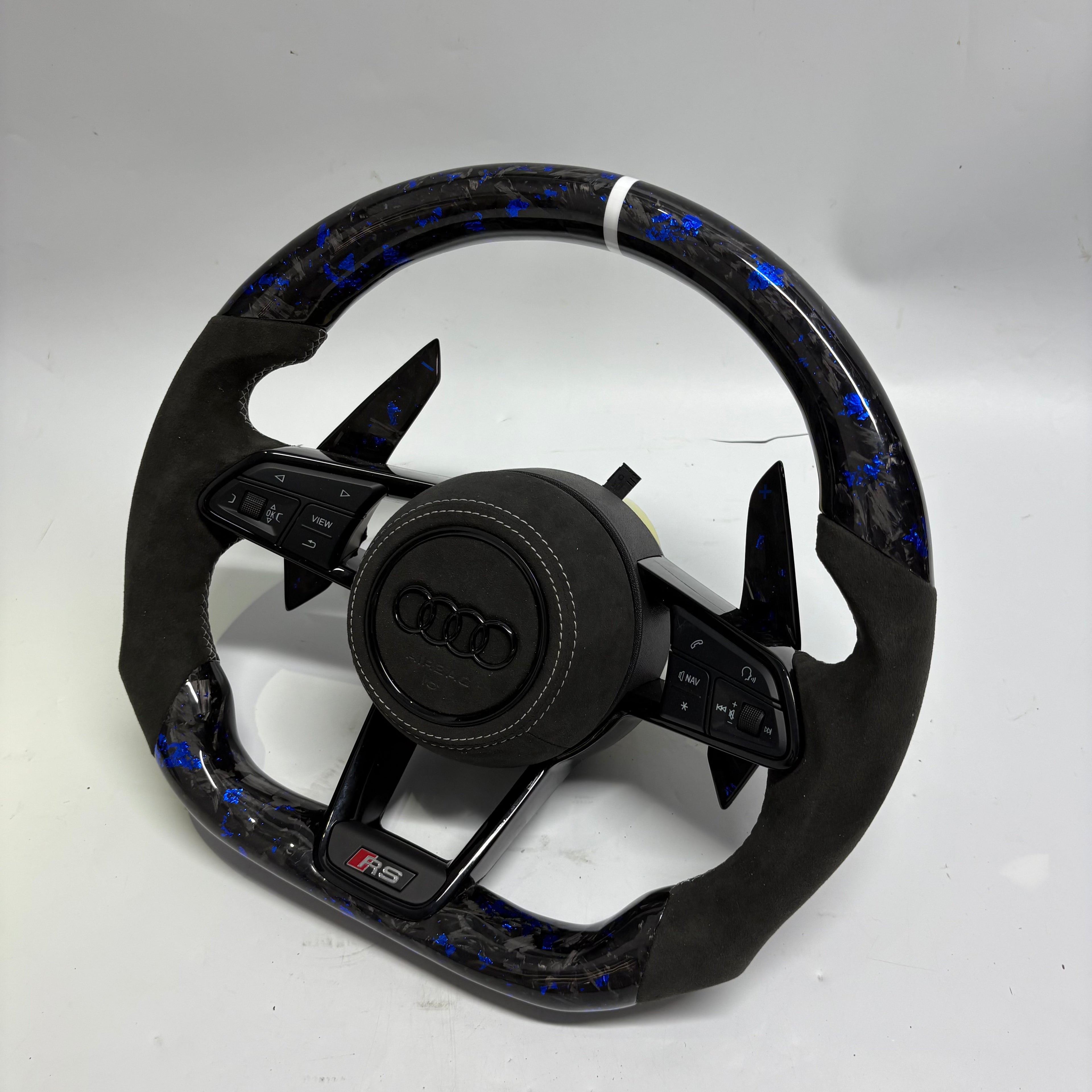 Customised Audi TT/R8 steering wheel