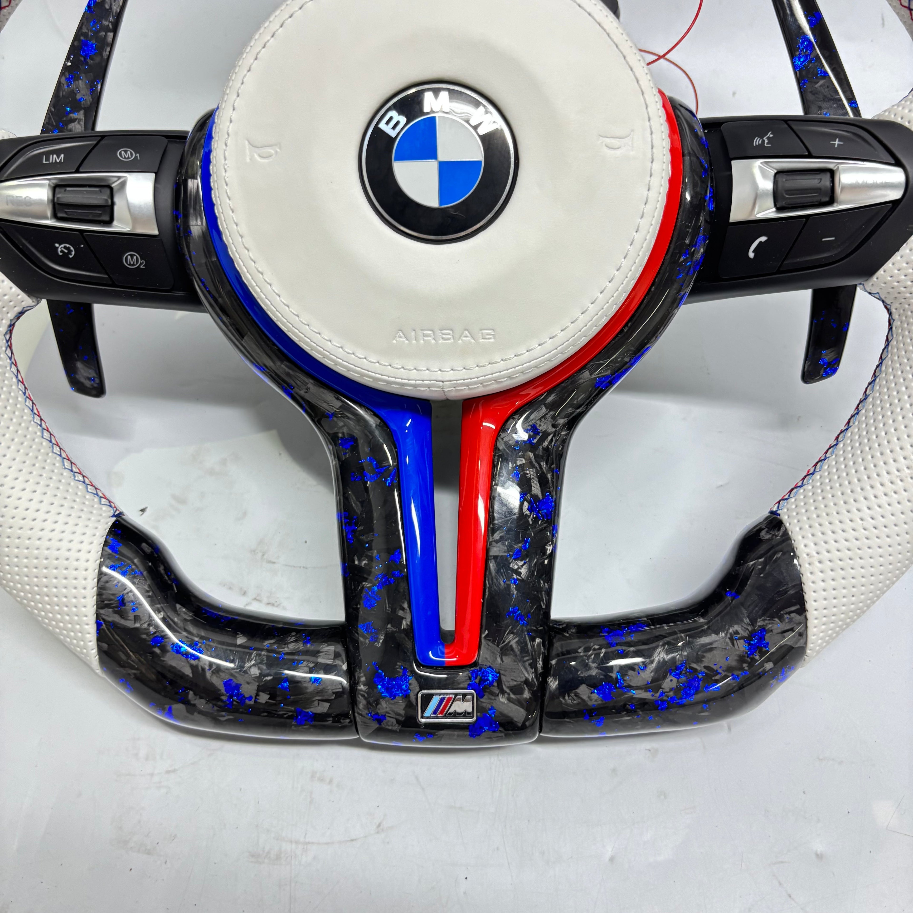 Custom BMW M8 Steering Wheel