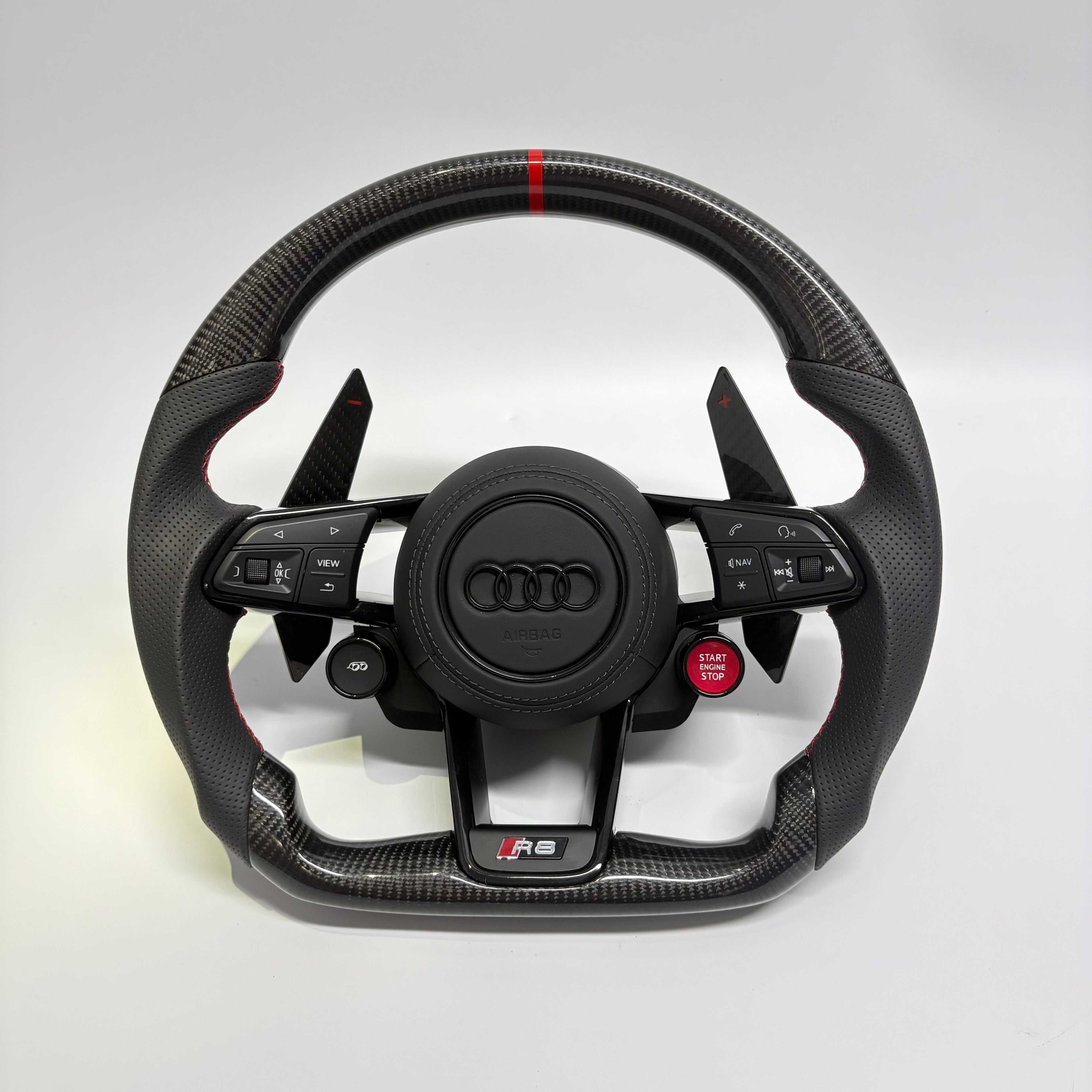 Customised Audi A6/RS6 steering wheel