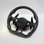 Customised Audi A6/RS6 steering wheel