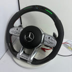 Customised Mercedes C-Class steering wheel