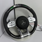 Customised Mercedes C-Class steering wheel
