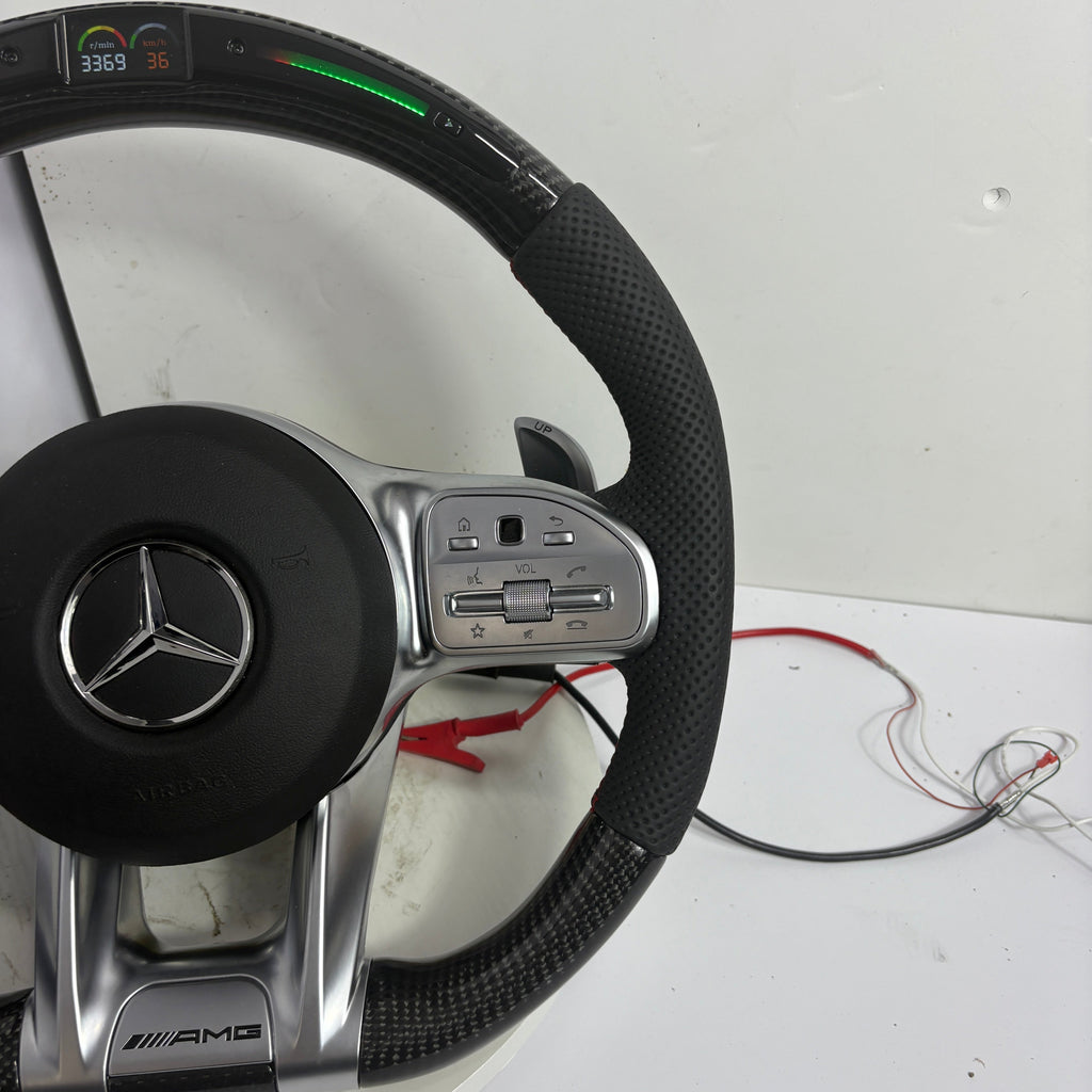 Mercedes C-Class steering wheel