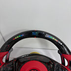 Customised Mercedes B-Class steering wheel