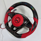 Customised Mercedes B-Class steering wheel