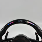 Customised Mercedes S-Class steering wheel