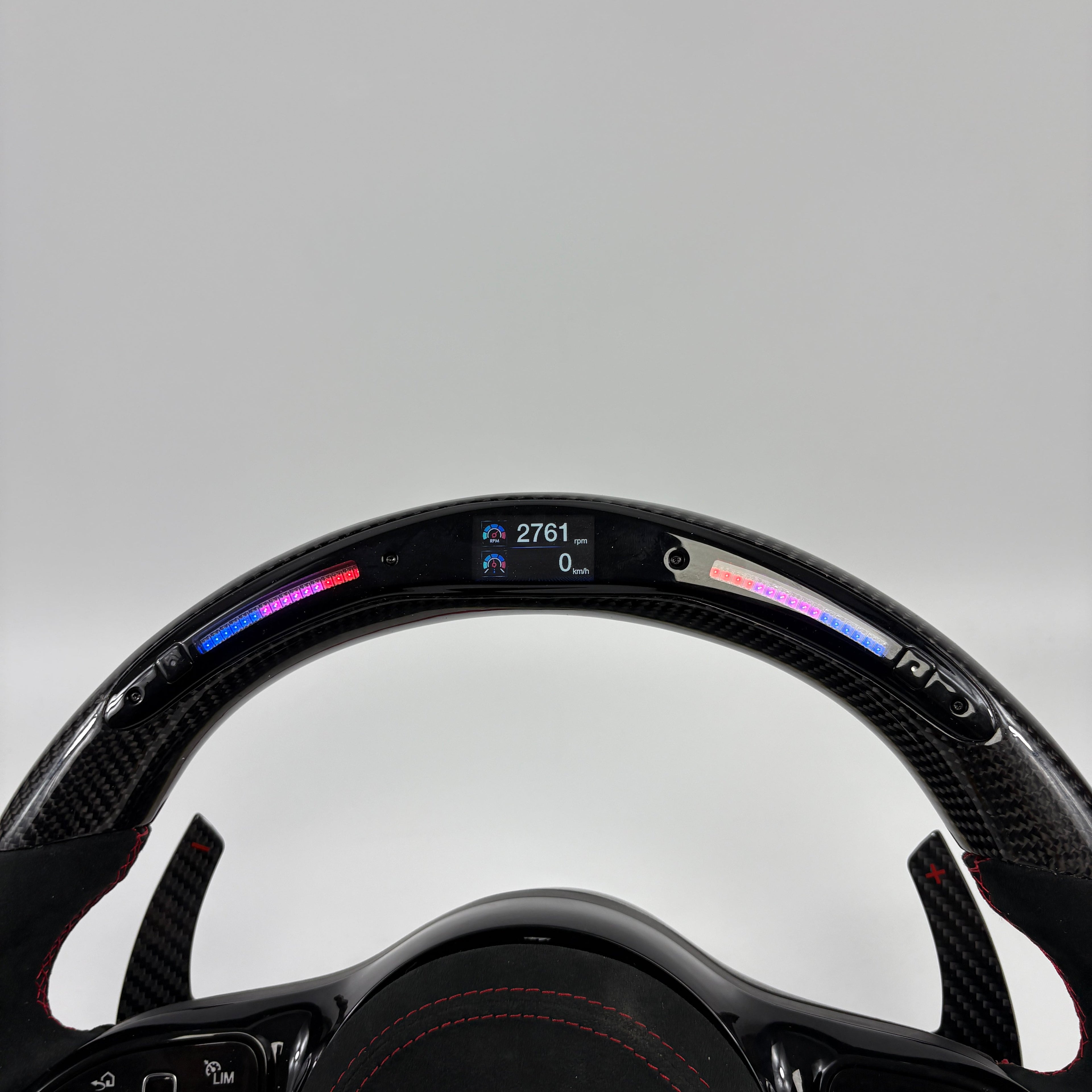 Customised Mercedes S-Class steering wheel
