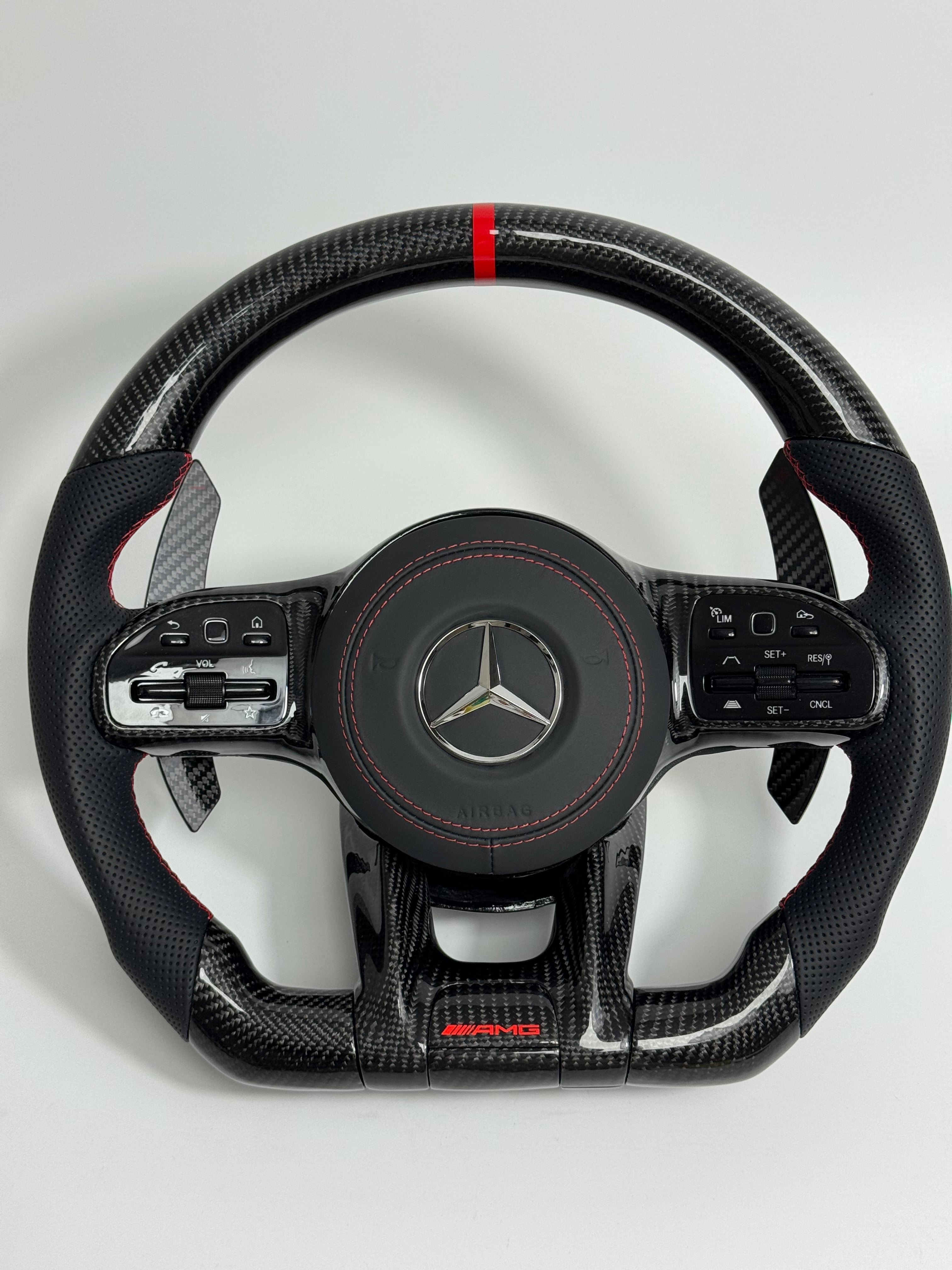 Mercedes AMG GT steering wheel