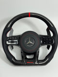 Customised Mercedes AMG GT steering wheel