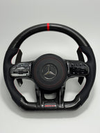 Customised Mercedes AMG GT steering wheel