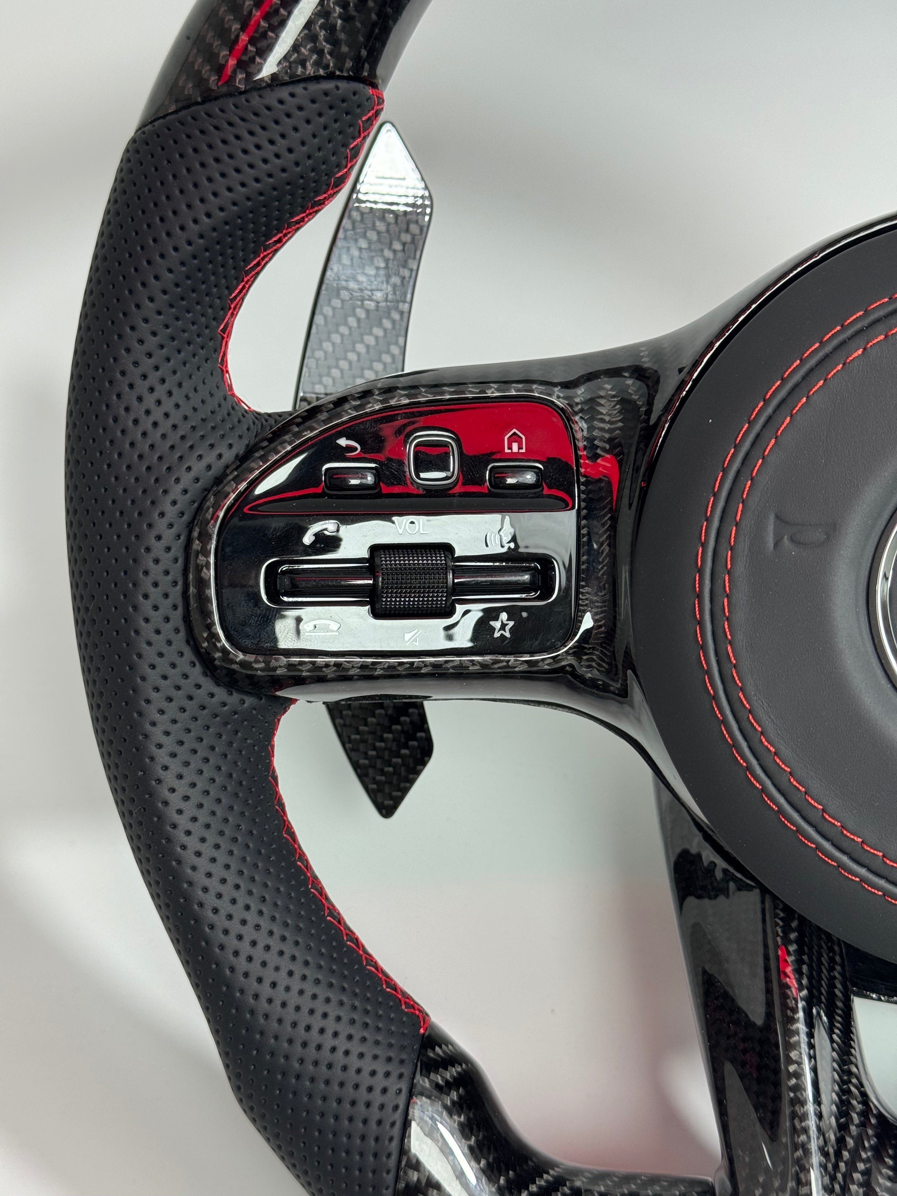 Mercedes AMG GT steering wheel