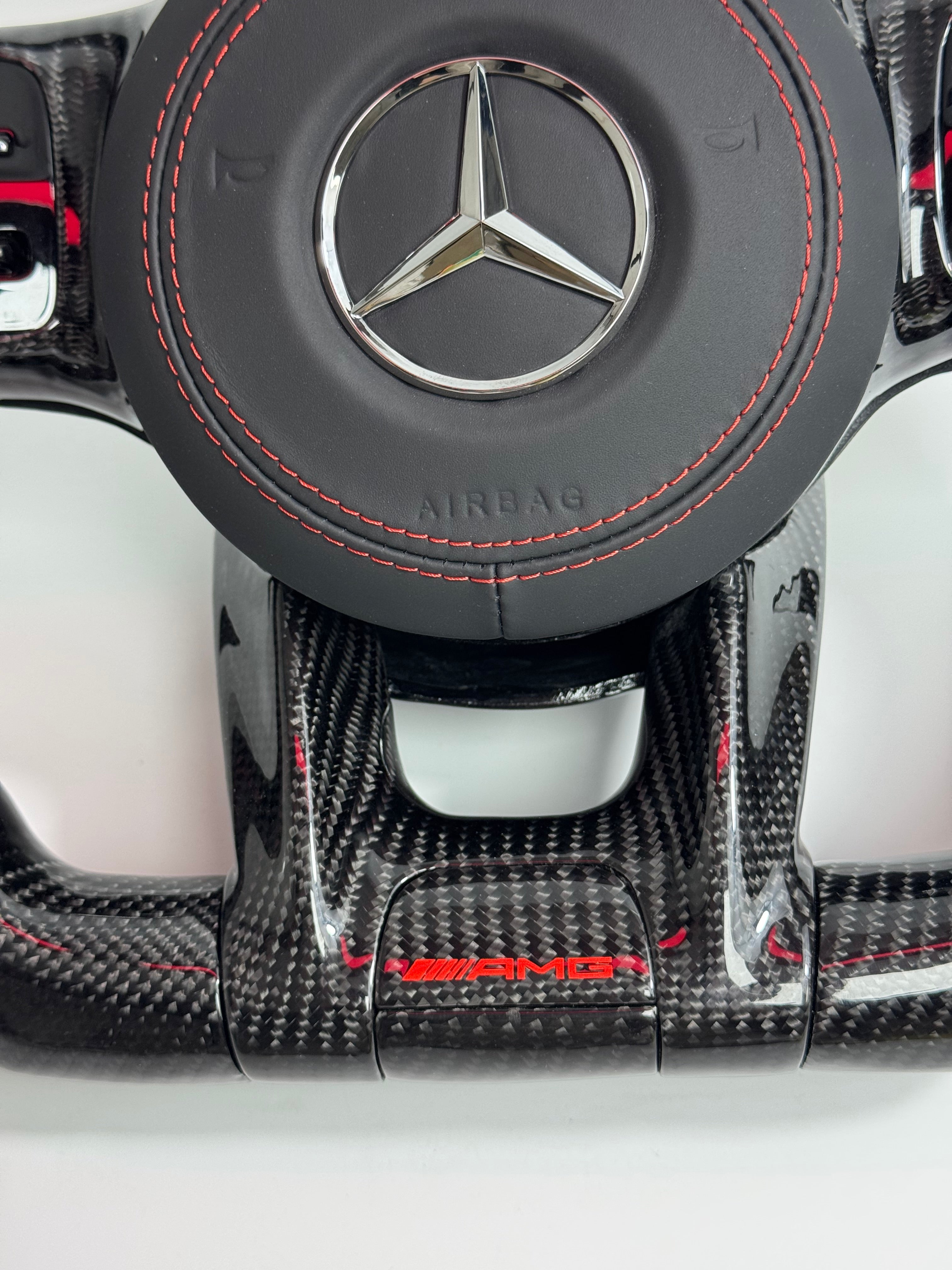 Mercedes AMG GT steering wheel