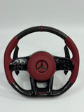 Customised Mercedes A-Class steering wheel