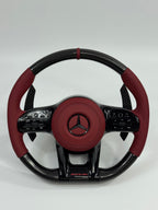 Customised Mercedes A-Class steering wheel