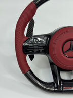 Customised Mercedes A-Class steering wheel