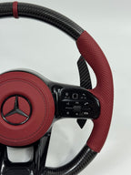 Customised Mercedes A-Class steering wheel