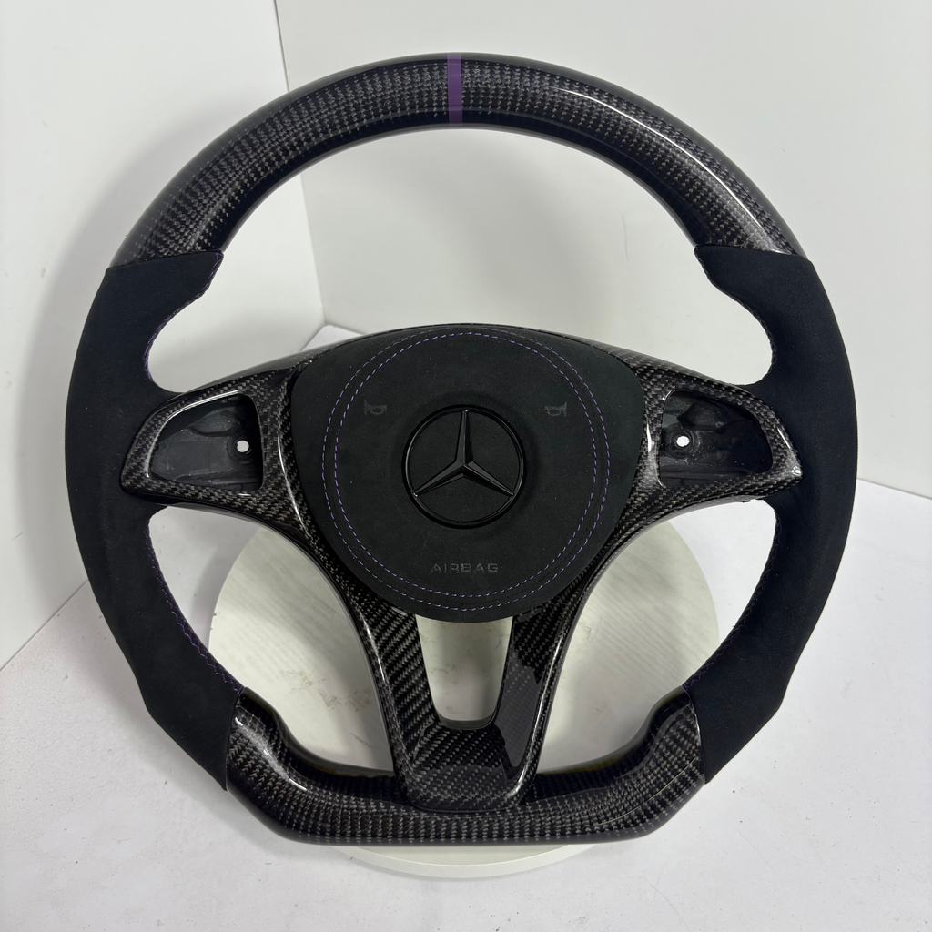 Mercedes E-Class steering wheel