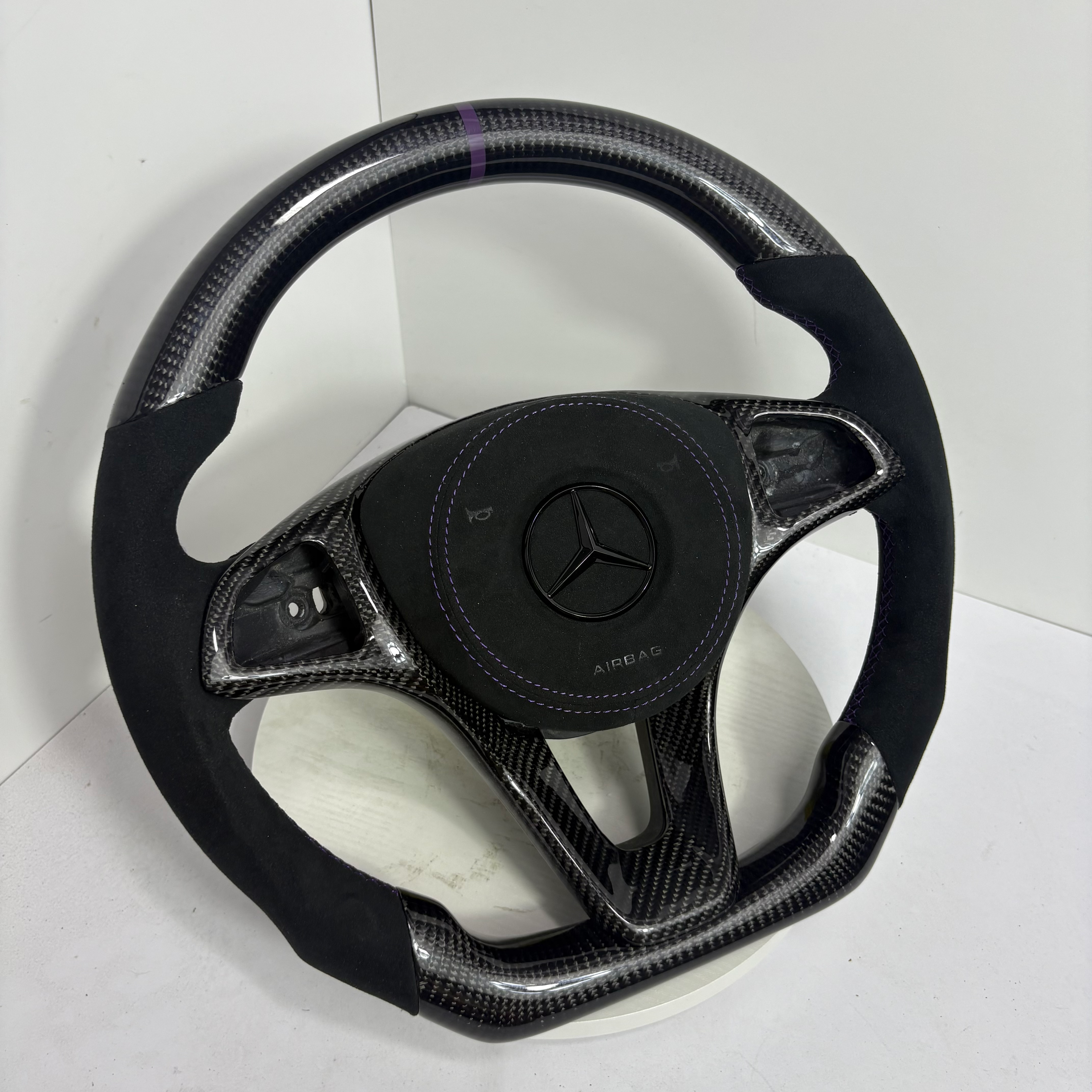 Mercedes E-Class steering wheel
