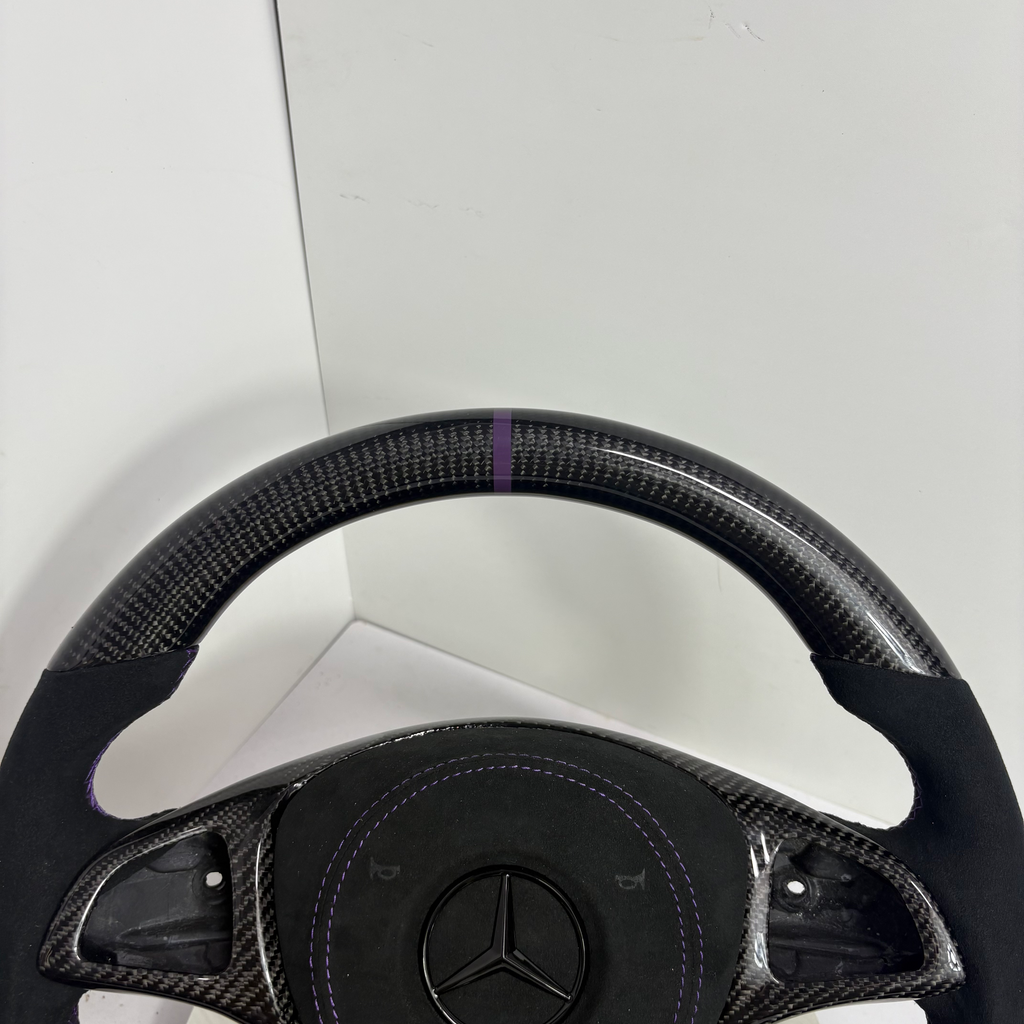 Mercedes E-Class steering wheel