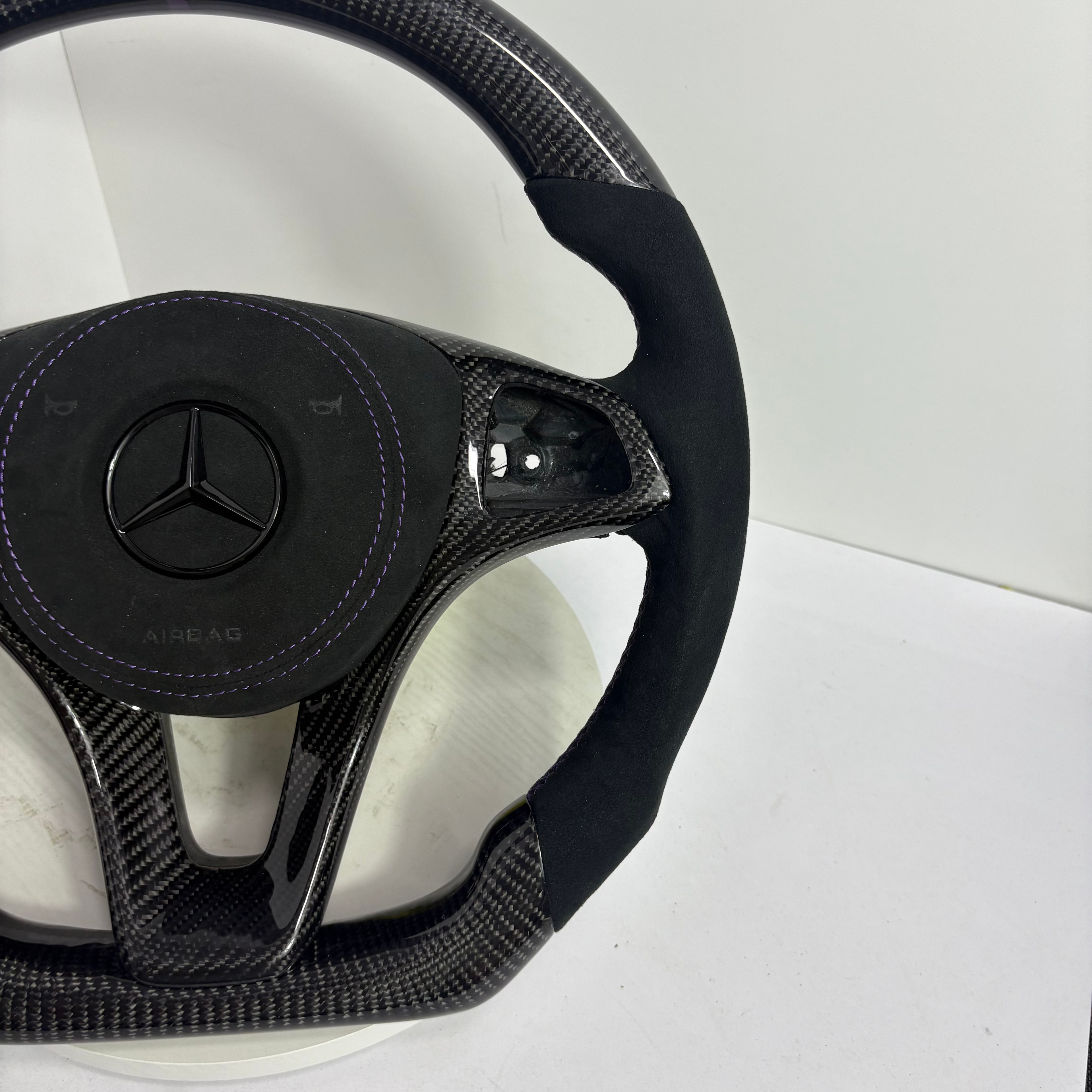 Mercedes E-Class steering wheel