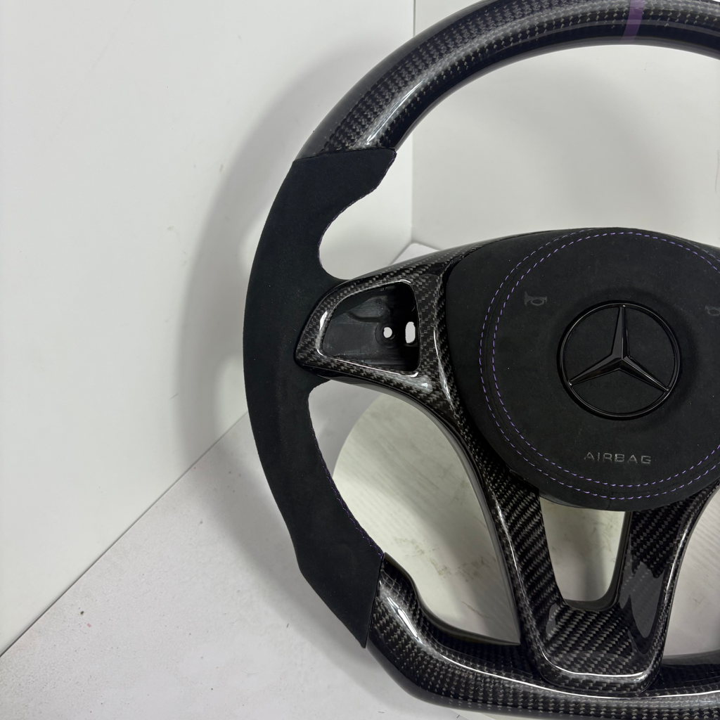 Mercedes E-Class steering wheel