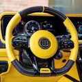 Customised Brabus Mercedes steering wheel