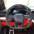 Lamborghini Aventador steering wheel